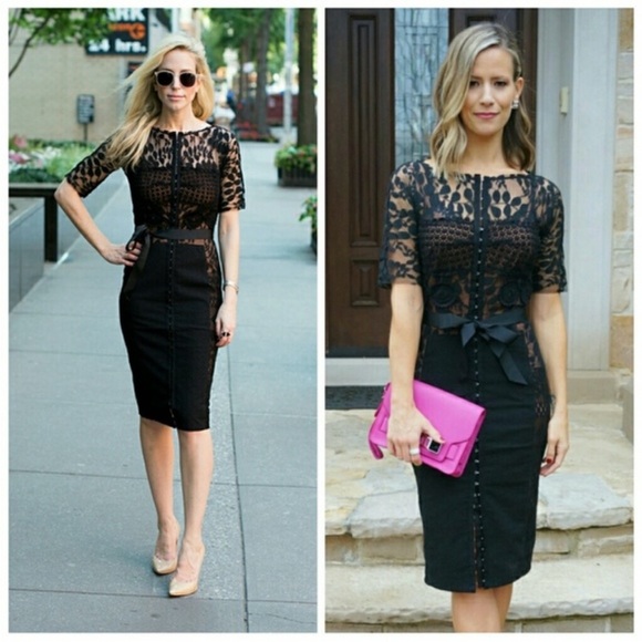 Byron Lars Carissima Sheath Dress Size 6 NWT - Picture 4 of 10